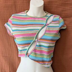 Princess Polly Multicolor Knit Top